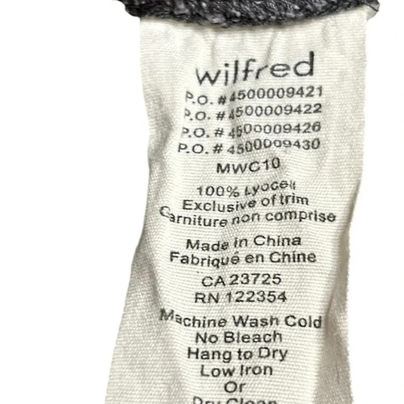 Wilfred Ariztia,Lyocell high  rise shorts,side zip,pockets, grey ,cottagecore - Picture 11 of 14